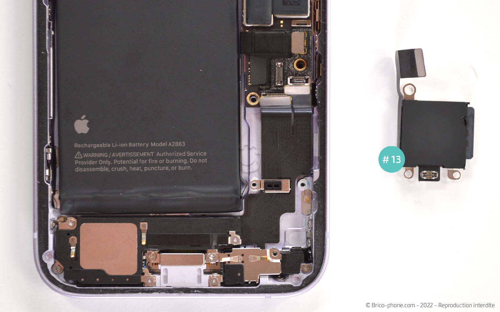 Comment changer le lecteur de carte SIM  sur iPhone 14 photo 4